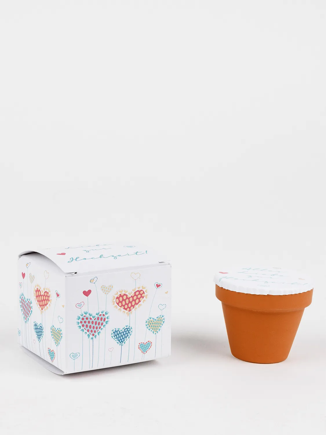 Blumentöpfchen - Alles Liebe zur Hochzeit