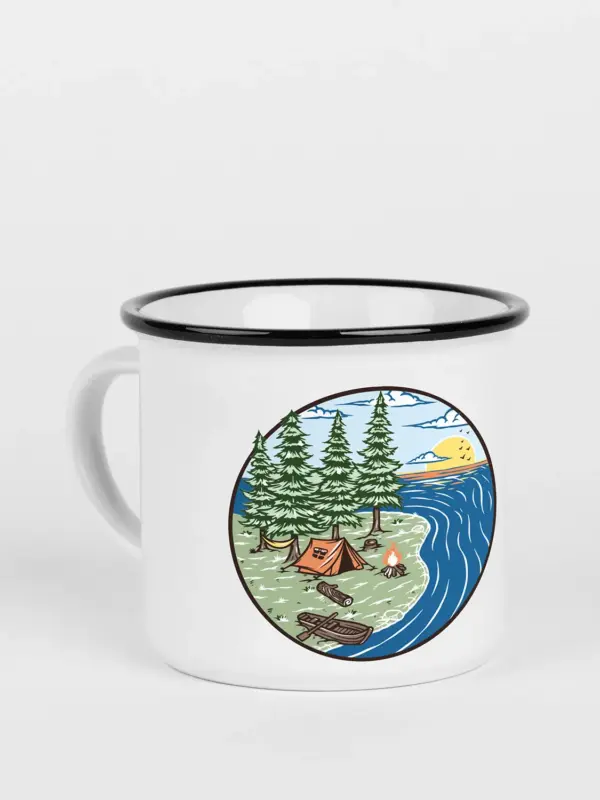 Keramiktasse mit Rand – Es sind die kleinen Dinge