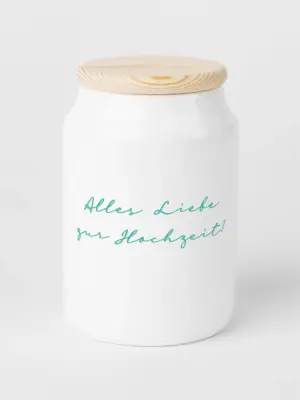 Keksdose - Alles Liebe zur Hochzeit