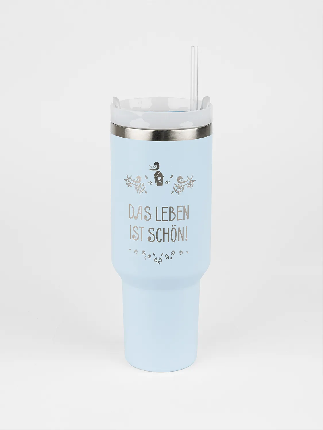 Edelstahl Thermobecher – Das Leben ist schön