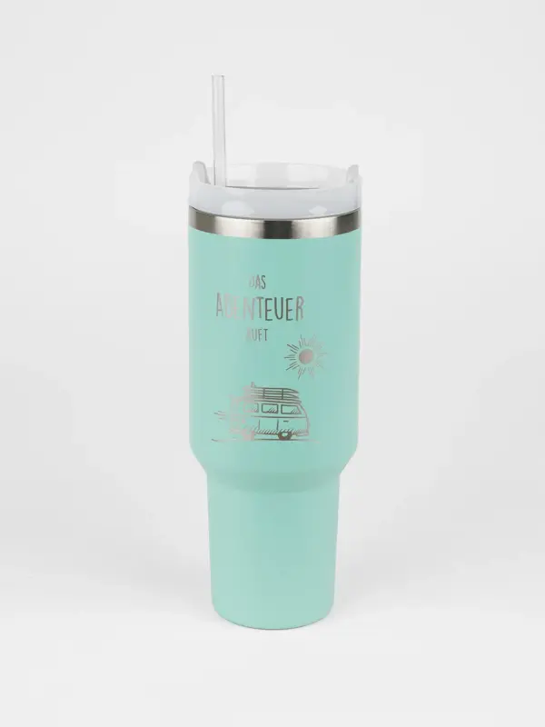 Edelstahl Thermobecher – Das Abenteuer ruft