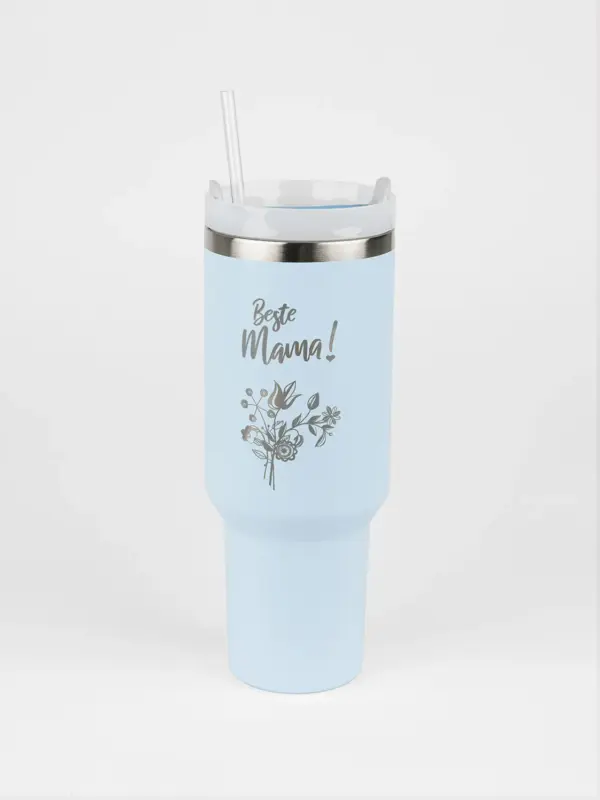Edelstahl Thermobecher – Beste Mama