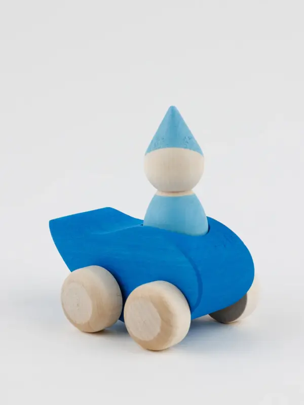 Greiffahrzeug aus Holz – Tröpfchen