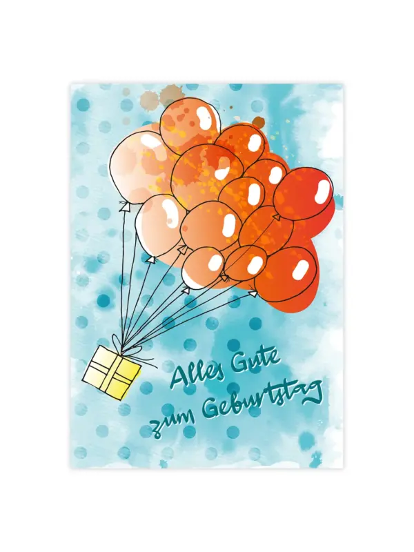 Karte - Alles Gute zum Geburtstag