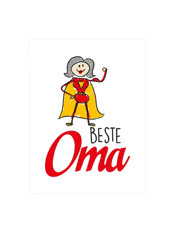 Karte - Beste Oma