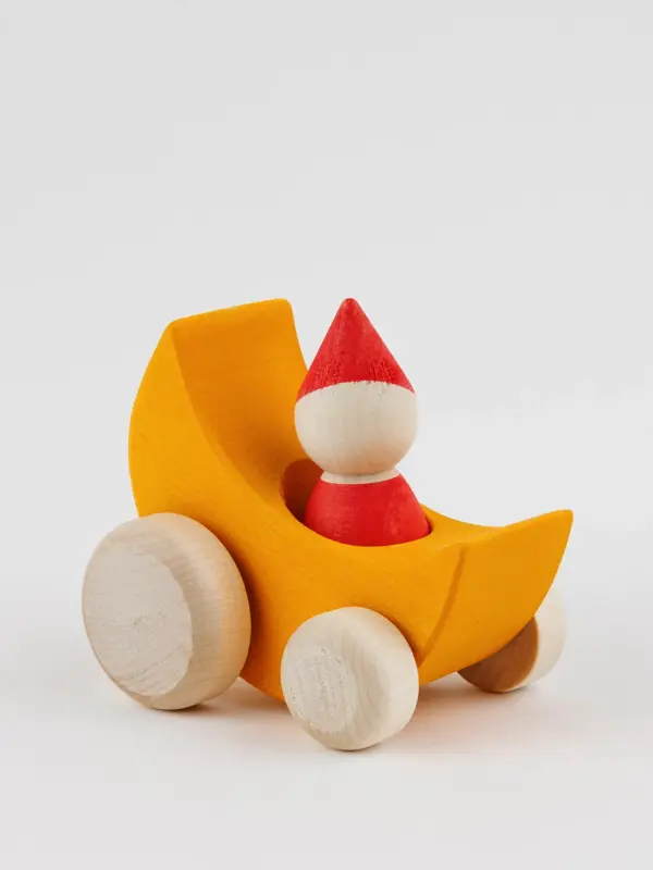 Greiffahrzeug aus Holz – Mondfahrt