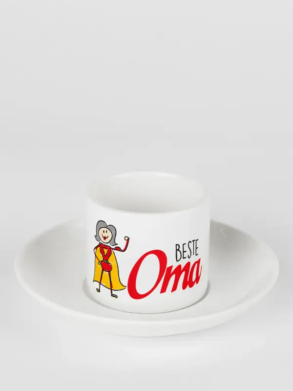 Espressotasse – Beste Oma