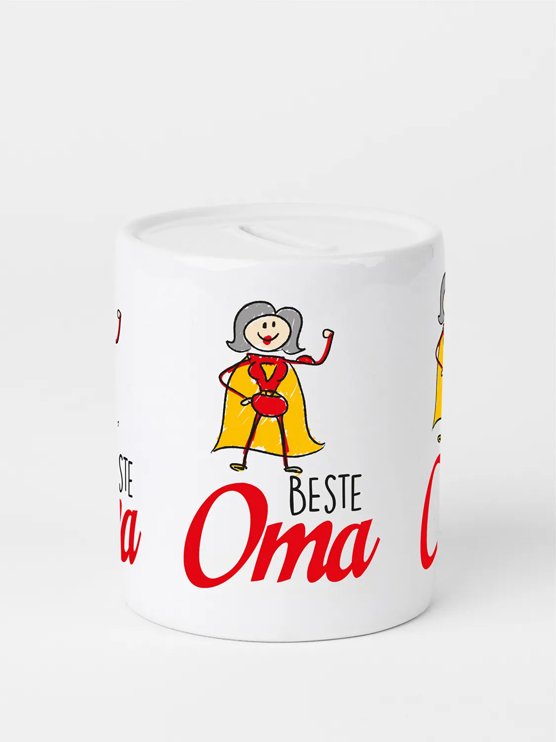 Spardose aus Keramik - Beste Oma