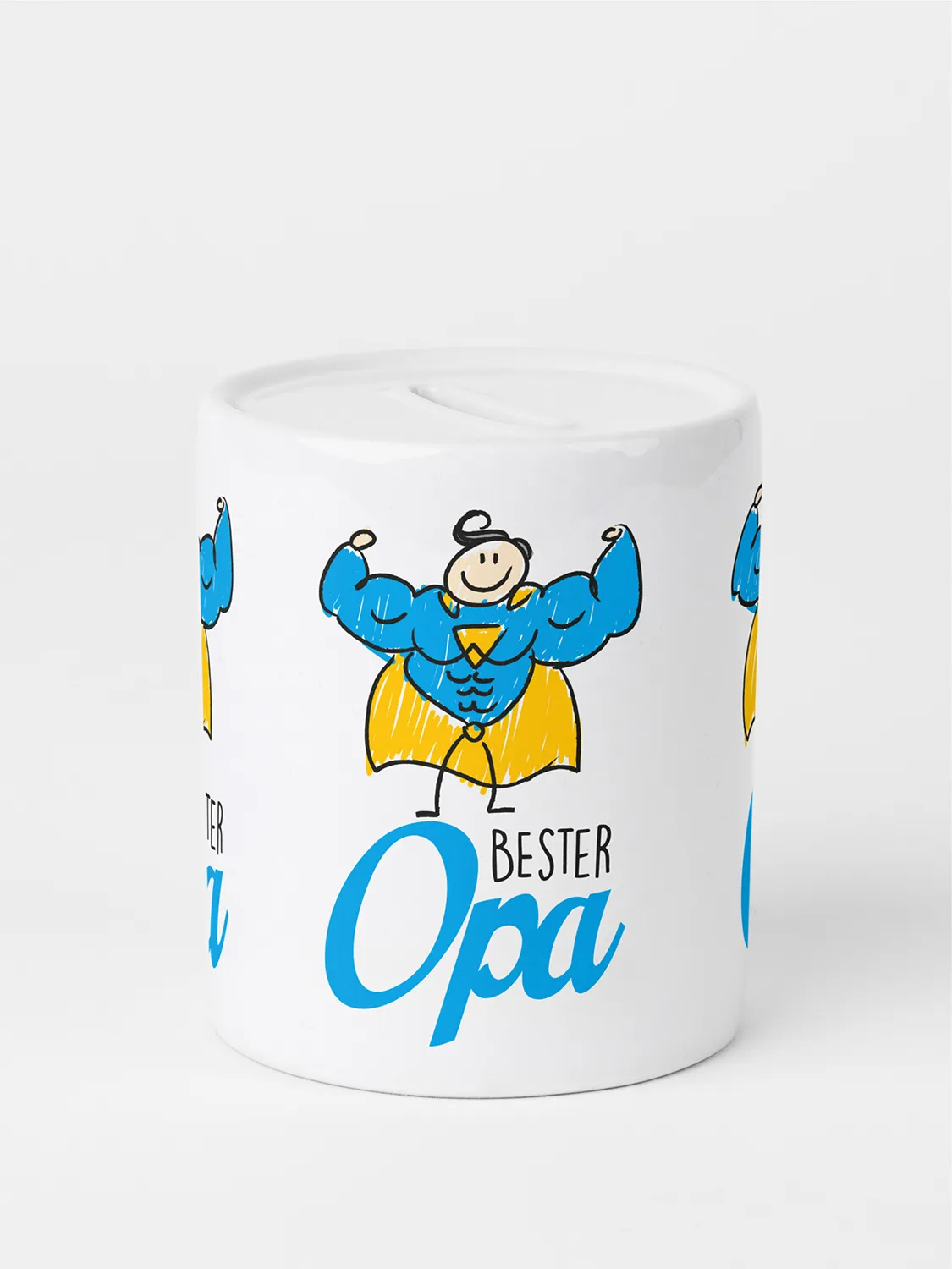 Spardose aus Keramik - Bester Opa