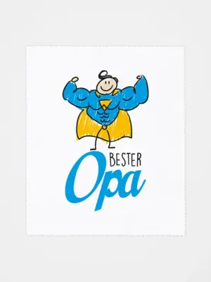 Brillenputztuch - Bester Opa