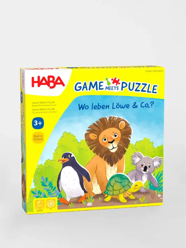 Game meets Puzzle – Wo leben Löwe & Co.?