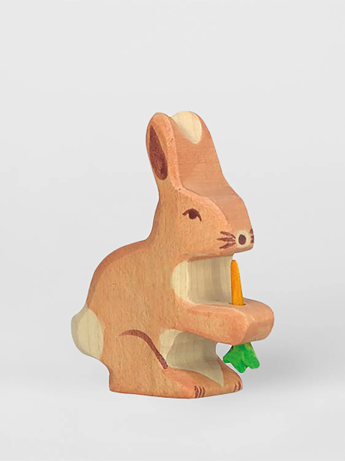 Holztier – Hase mit Karotte