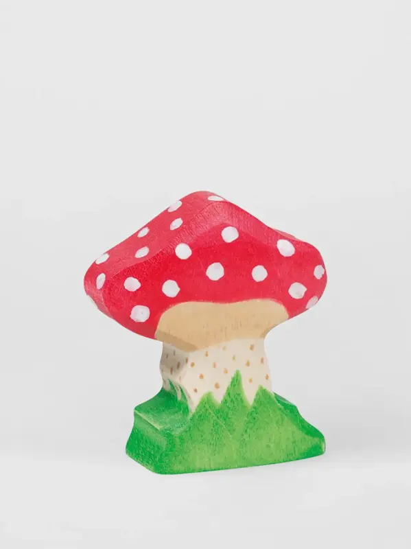 Holzfigur – Fliegenpilz
