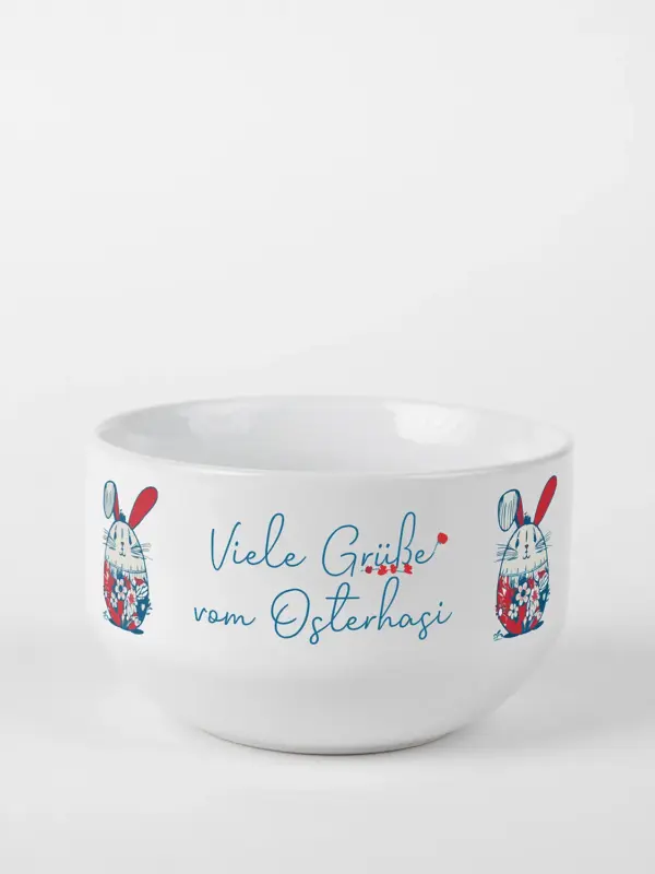 Kleine Schüssel – Viele Grüße vom Osterhasi