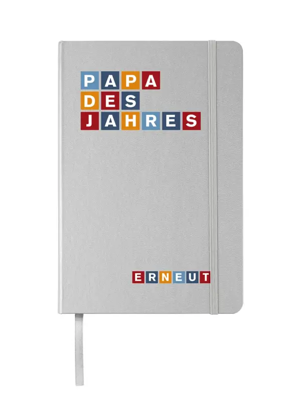 A5 Notizbuch – Papa des Jahres
