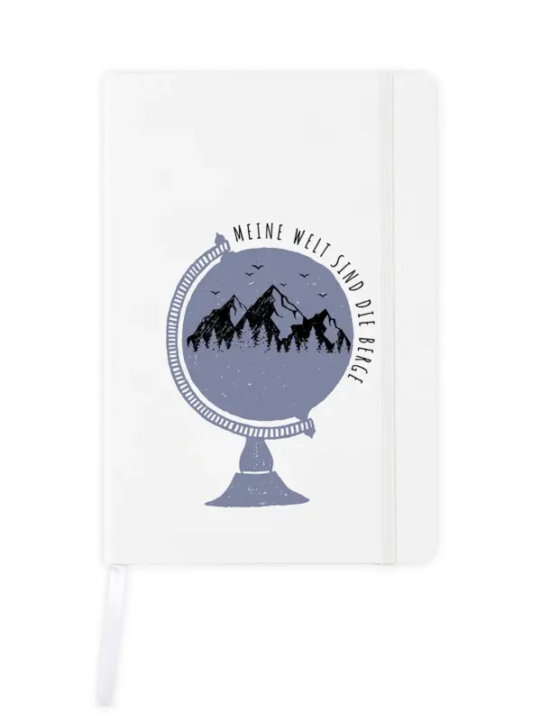 A5 Notizbuch – Meine Welt sind die Berge