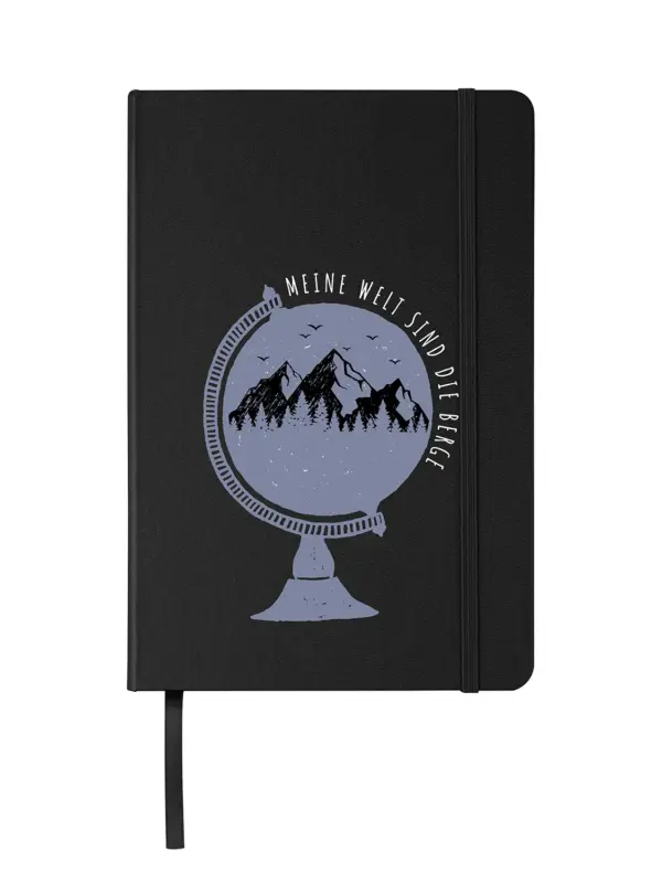 A5 Notizbuch – Meine Welt sind die Berge