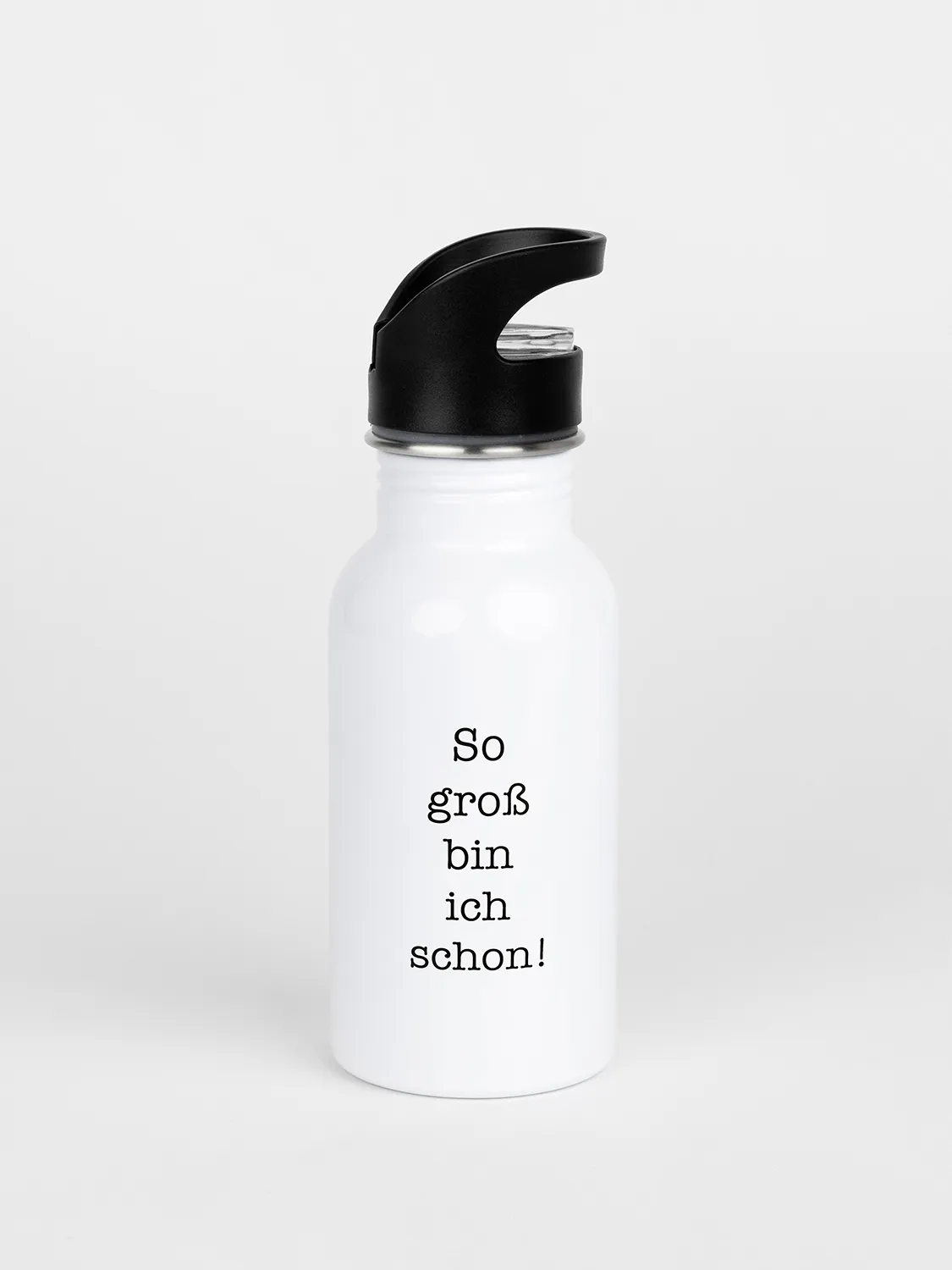 Kinder Trinkflasche aus Edelstahl – So groß bin ich schon 233 Kinder Trinkflasche aus Edelstahl – So groß bin ich schon – Bild 3
