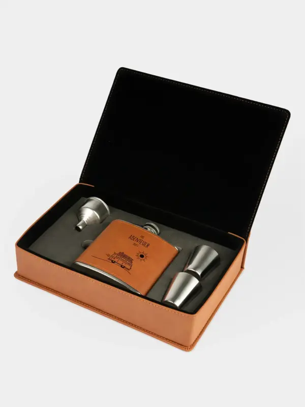 Flachmann Geschenkset – Das Abenteuer ruft
