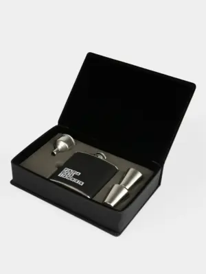 Flachmann Geschenkset – Papa des Jahres