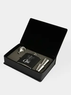 Flachmann Geschenkset – Bester Opa