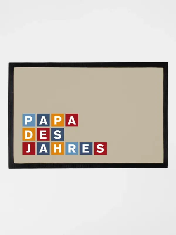 Fußmatte – Papa des Jahres