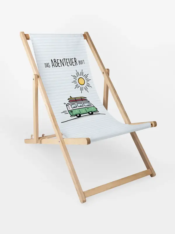 Liegestuhl – Das Abenteuer ruft