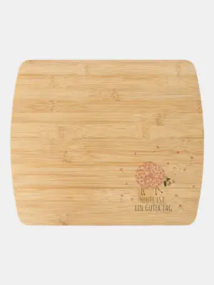 Schneidebrett aus Holz – Heute ist ein guter Tag