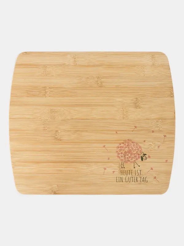 Schneidebrett aus Holz – Heute ist ein guter Tag