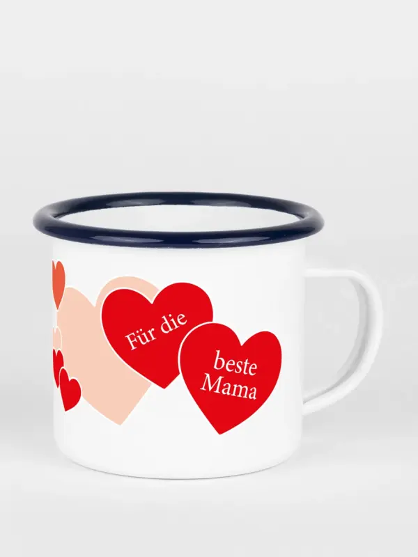 Emailletasse – Muttertag Beste Mama