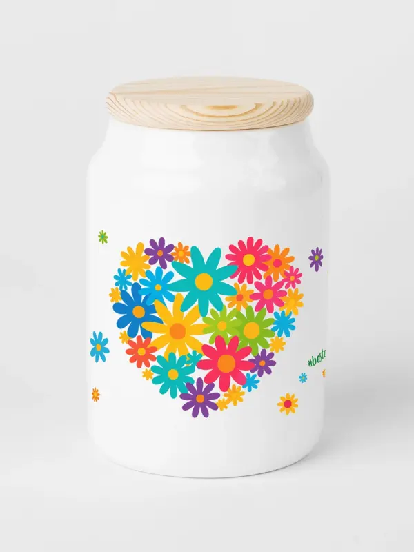 Keksdose – Muttertag Blumenherz