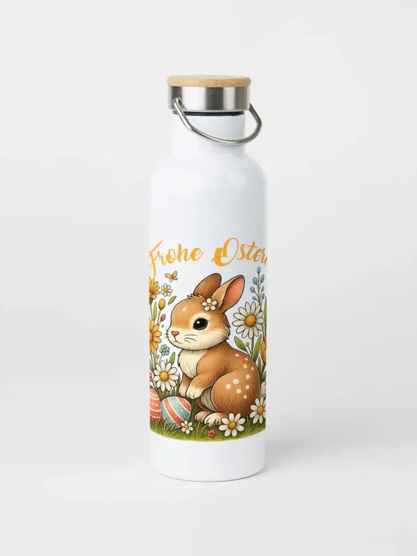 Thermoflasche – Frohe Ostern Hase