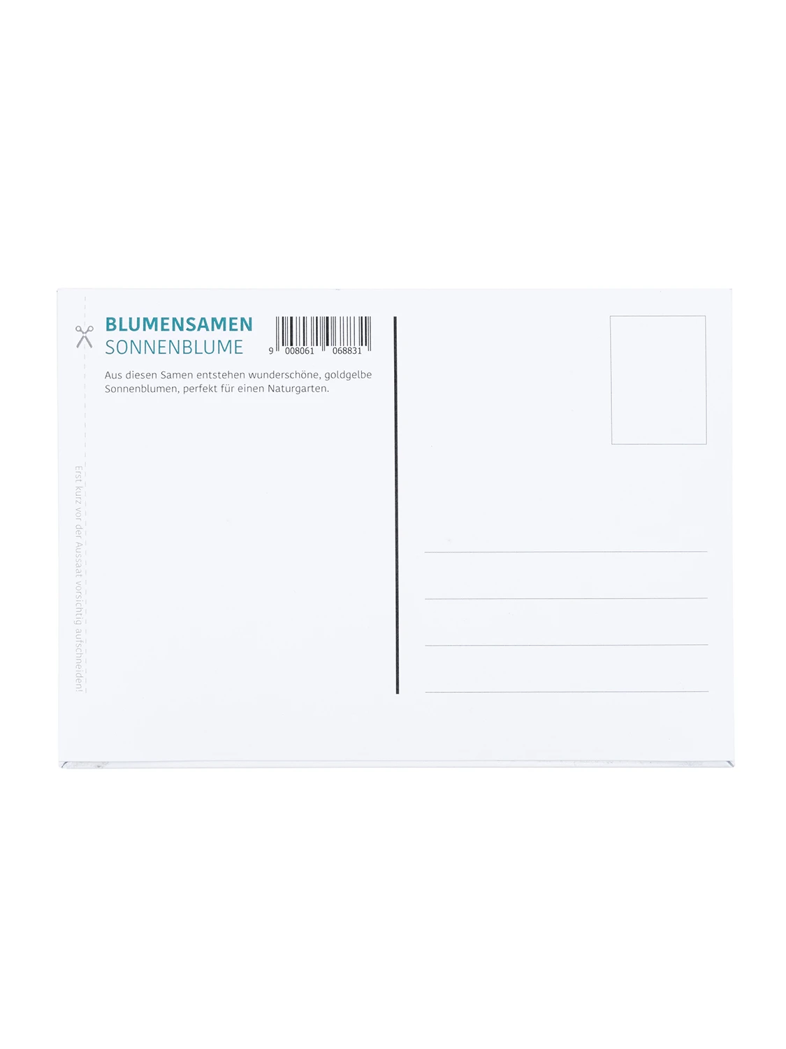 Postkarte mit Sonnenblumensamen – Muttertag Beste Mama 233 Postkarte mit Sonnenblumensamen – Muttertag Beste Mama – Bild 3