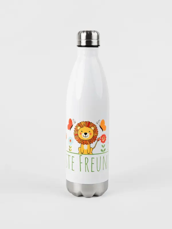 Thermoflasche 750 ml – Beste Freunde