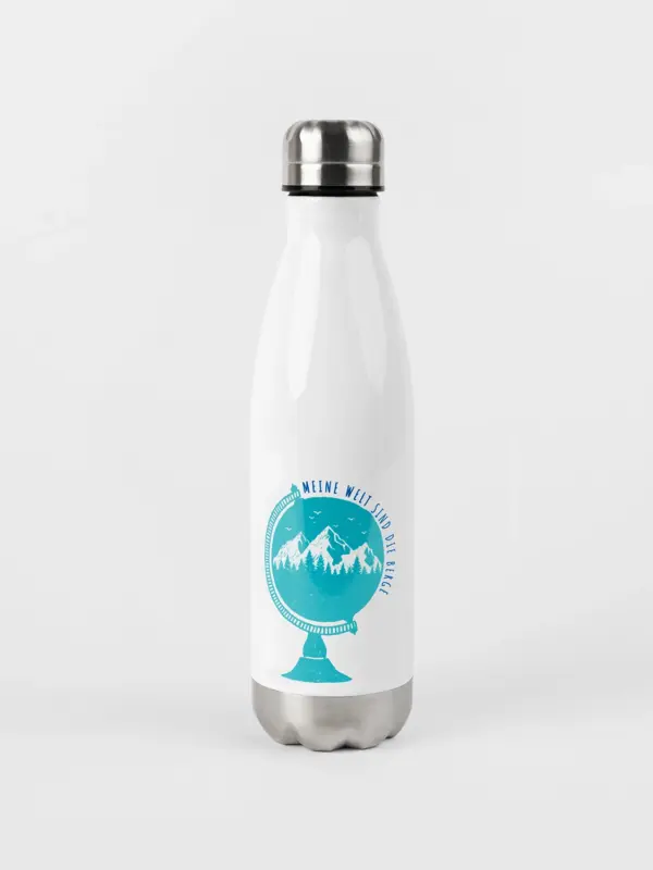 Thermoflasche 500 ml – Meine Welt sind die Berge