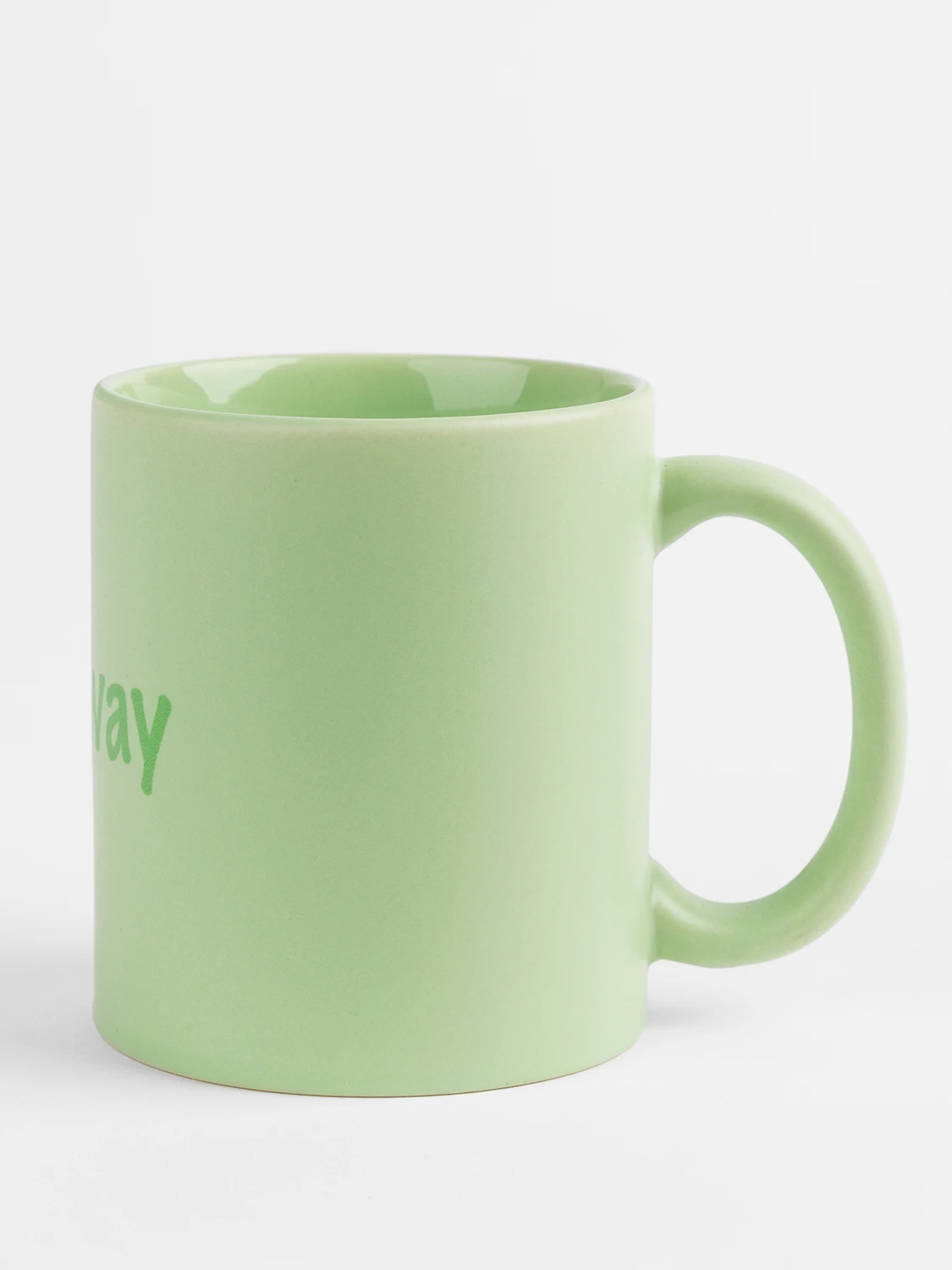Grüne Keramiktasse – Anyway 232 Grüne Keramiktasse – Anyway – Bild 2