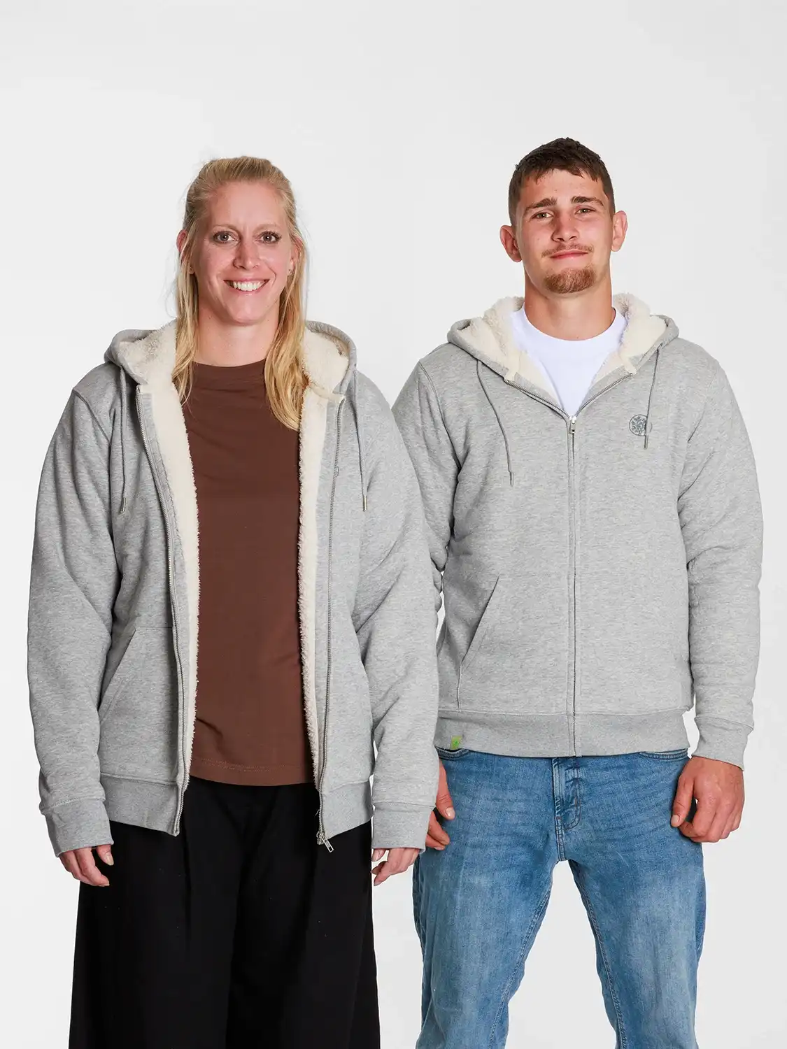 Unisex Sweatjacke mit Sherpa-Futter 1440 Unisex Sweatjacke mit Sherpa-Futter