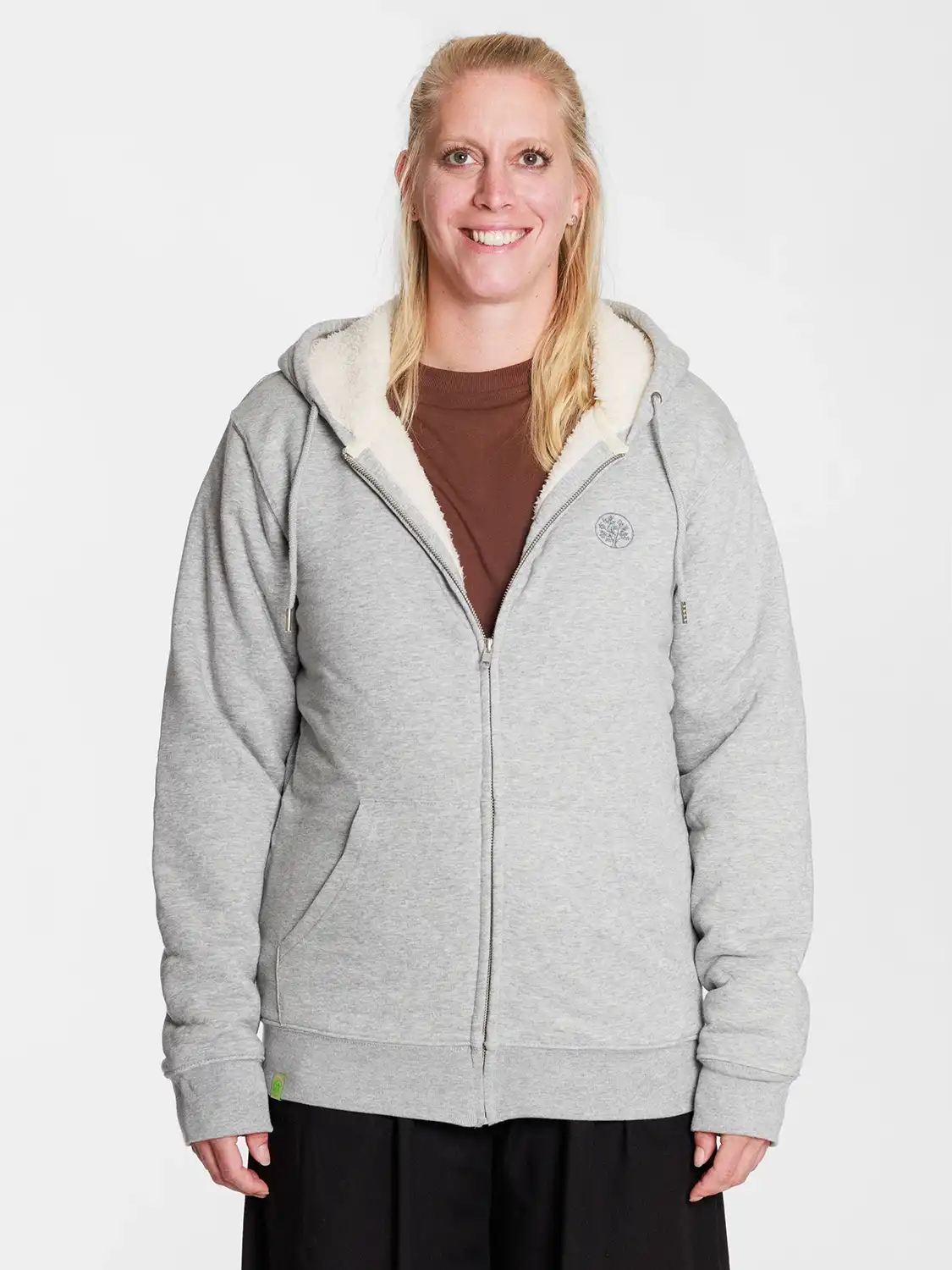 Unisex Sweatjacke mit Sherpa-Futter 1444 Unisex Sweatjacke mit Sherpa-Futter – Bild 5
