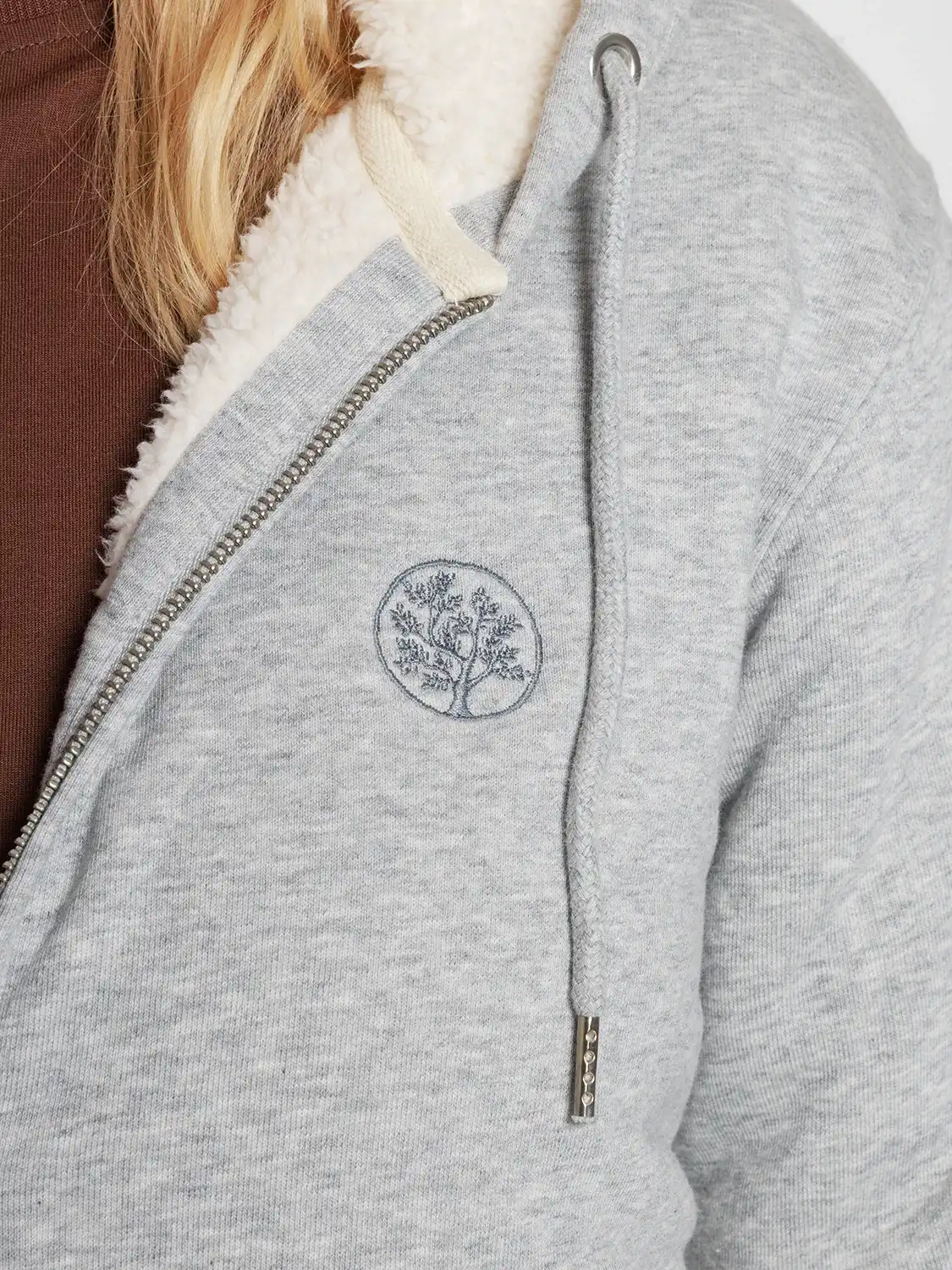 Unisex Sweatjacke mit Sherpa-Futter 1446 Unisex Sweatjacke mit Sherpa-Futter – Bild 7