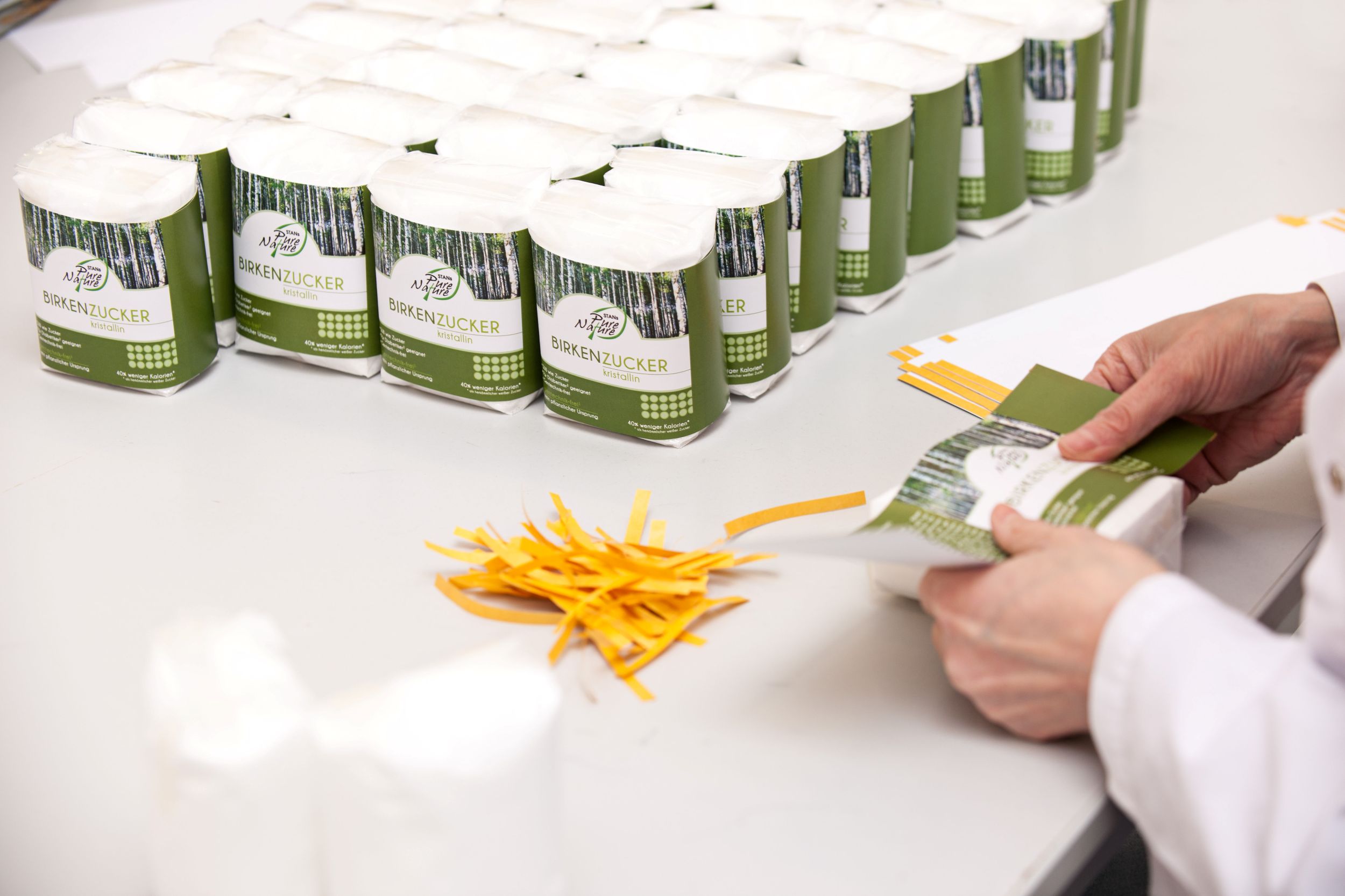 Abpacken Lebensmittel GWS