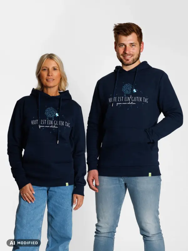 Bio Basic Hoodie – Heute ist ein guter Tag
