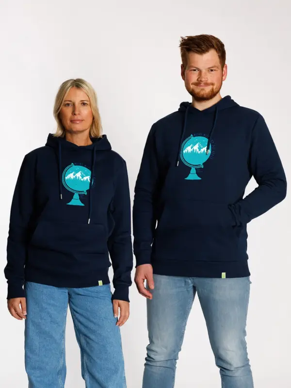 Bio Basic Hoodie – Meine Welt sind die Berge