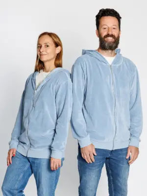 Unisex Kapuzenjacke aus Nicki