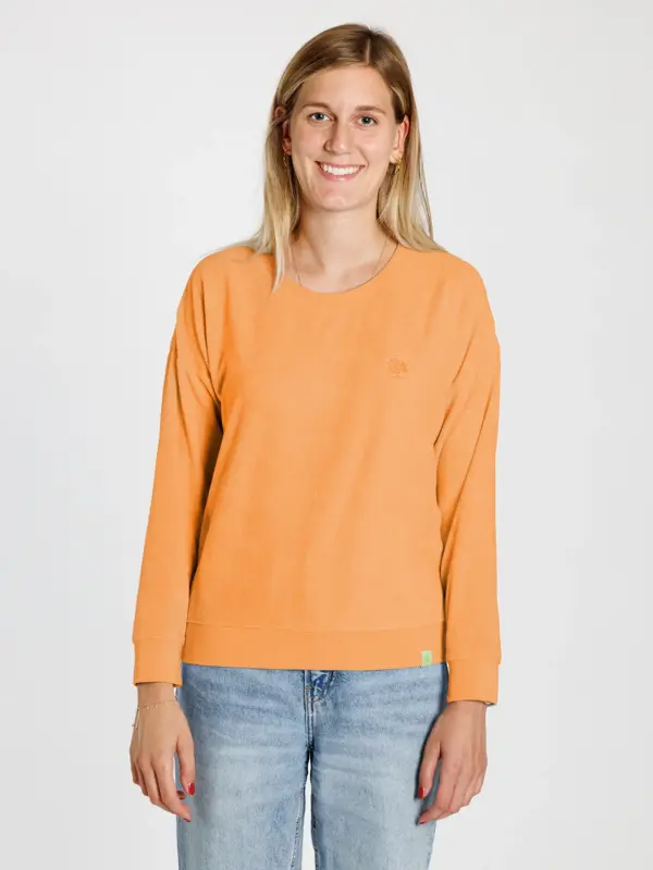 Sweatshirt aus Frottee