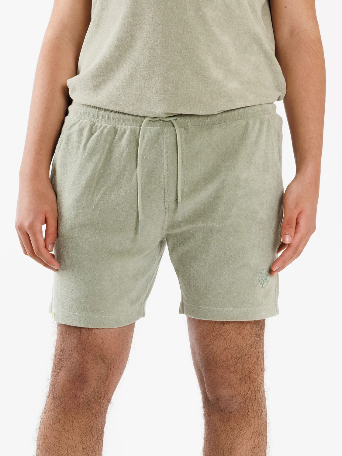 Shorts aus Frottee