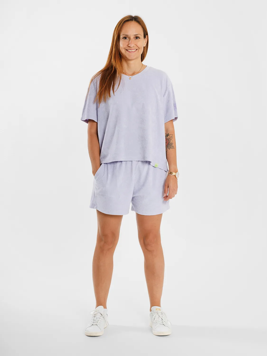 Nachhaltige Damen-Shorts aus Frottee 1863 Nachhaltige Damen-Shorts aus Frottee – Bild 4