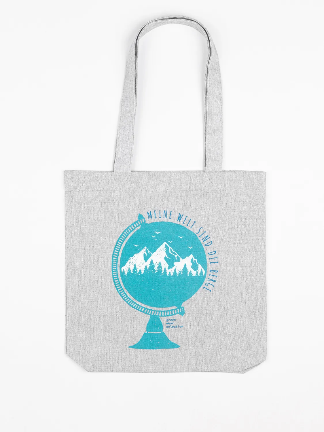 Stofftasche mit Bergmotiv