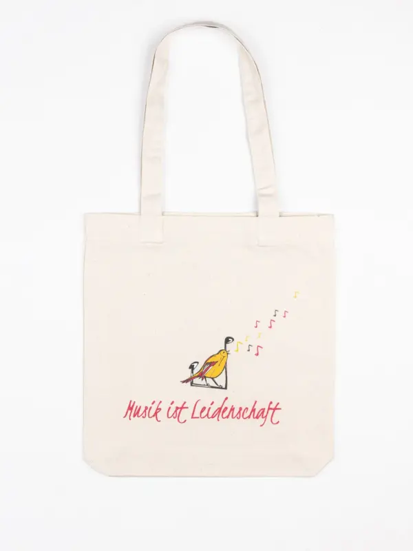 Stofftasche - Musik ist Leidenschaft