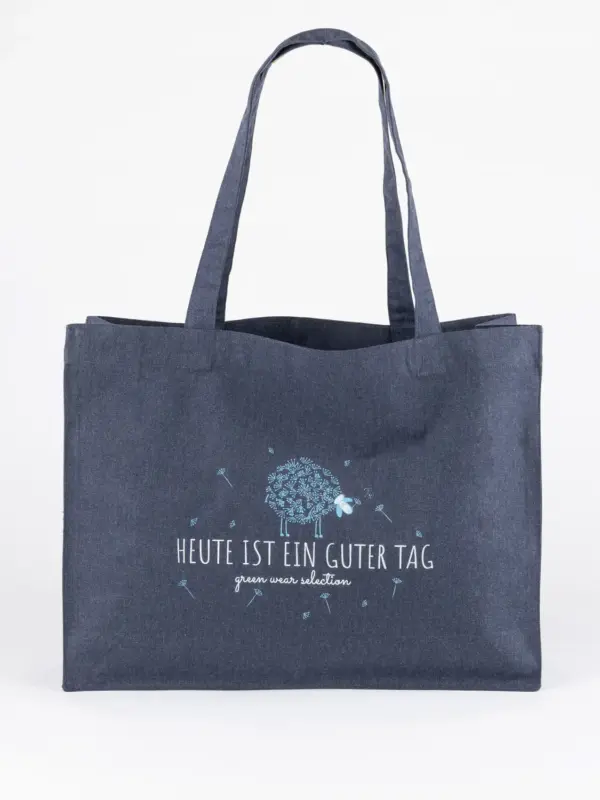 Große Stofftasche - Heute ist ein guter Tag