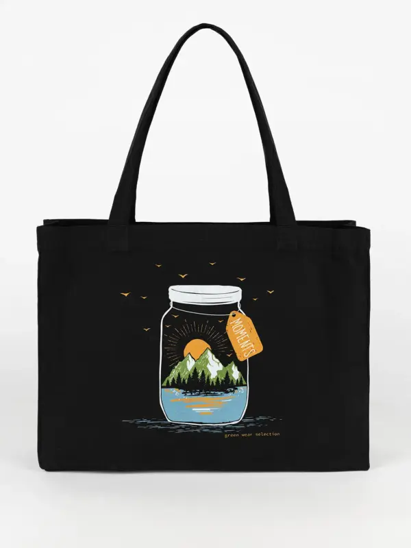 Große Stofftasche - Moments